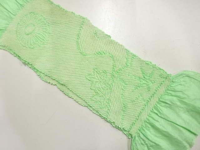 正絹　絞り　帯揚げ